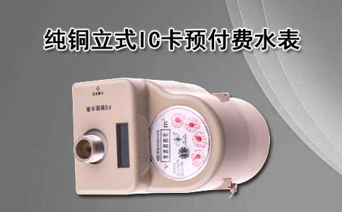 立式IC卡预付费水表